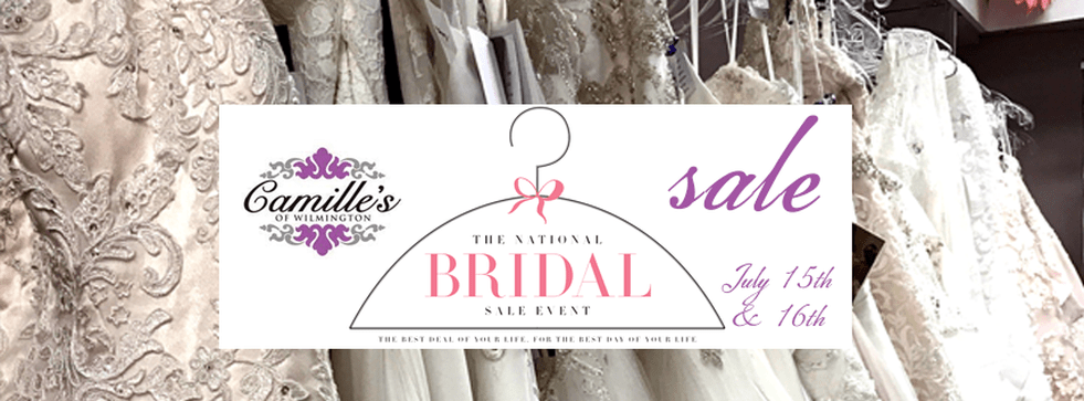 National Bridal Sale Day! Save up to 75%. Desktop Image